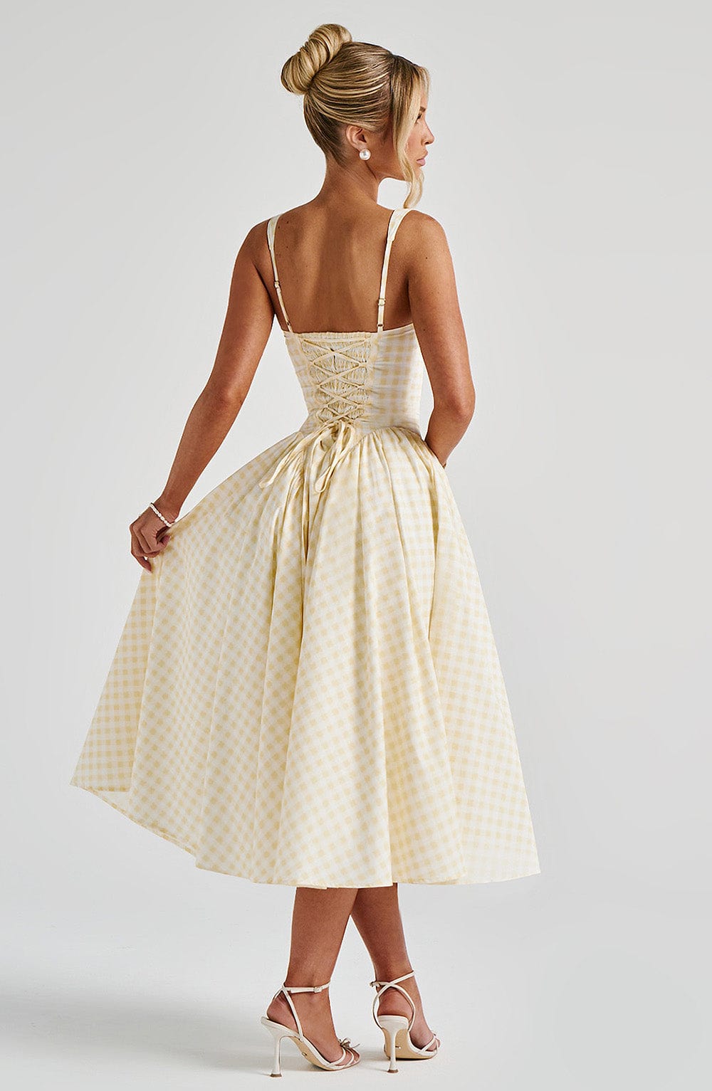 Sherrie | Abito Midi Giallo