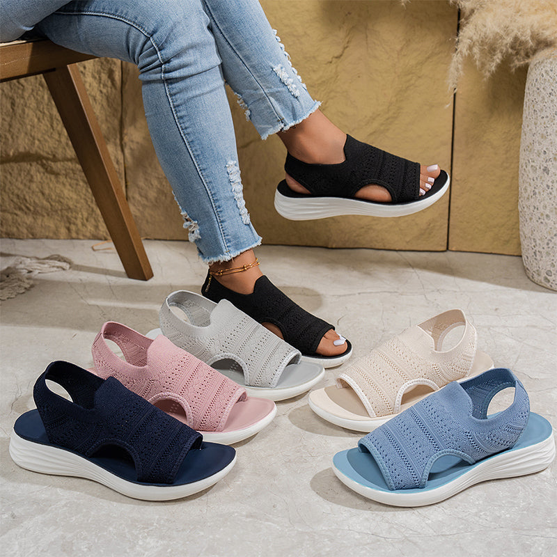 ZINA | Sandali Platform Traspiranti