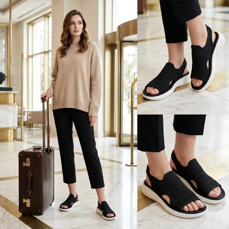 ZINA | Sandali Platform Traspiranti