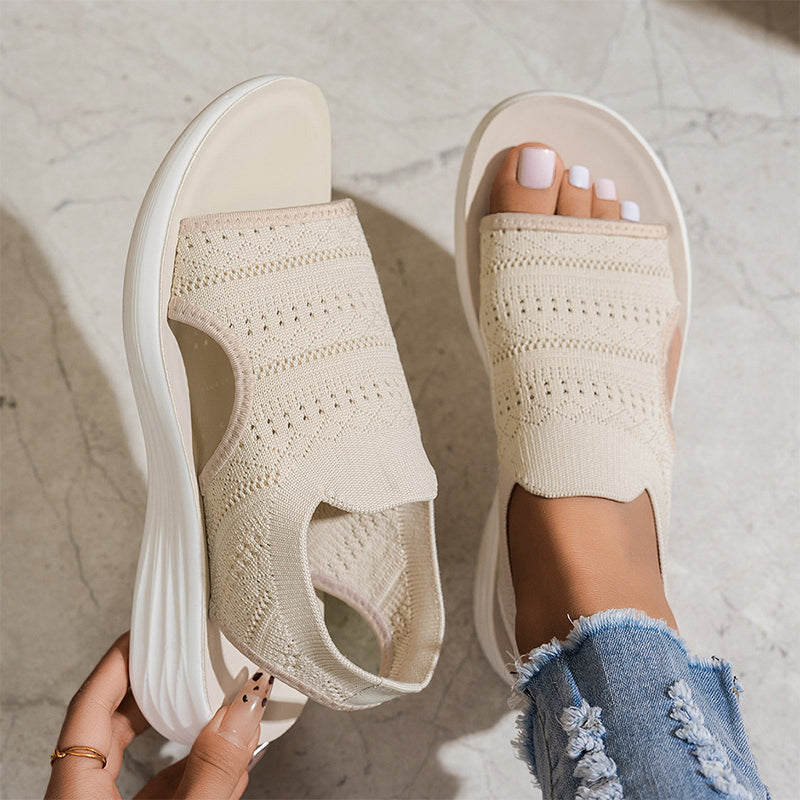 ZINA | Sandali Platform Traspiranti