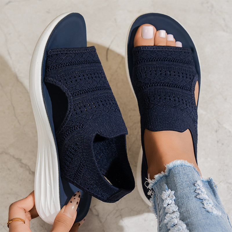 ZINA | Sandali Platform Traspiranti