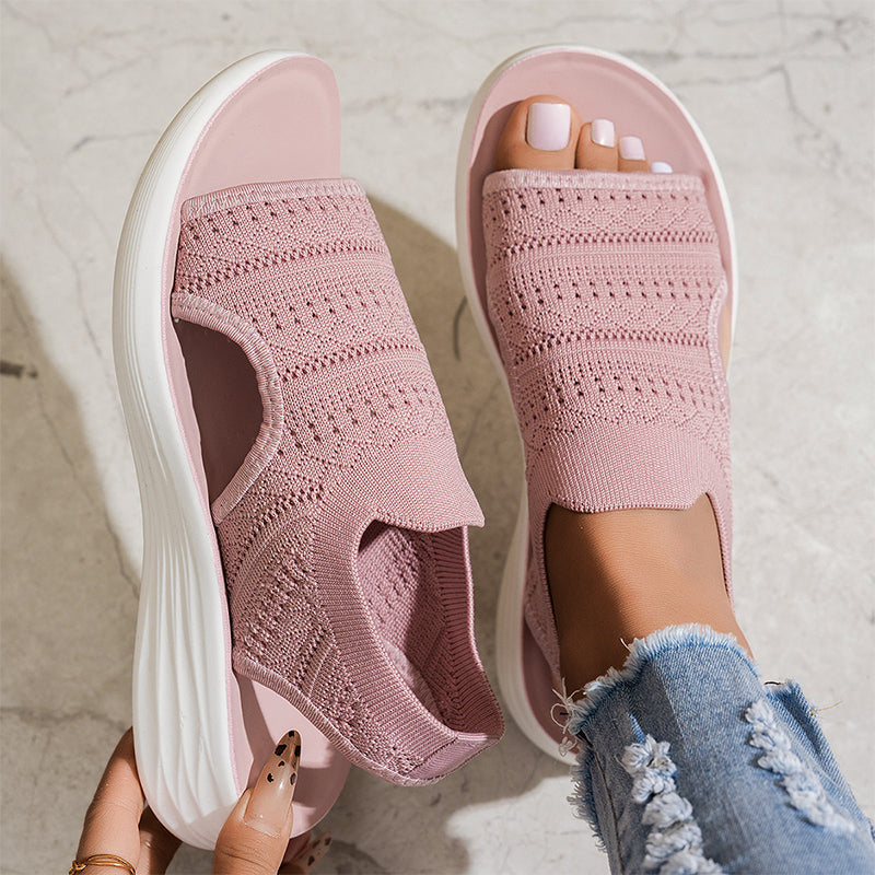 ZINA | Sandali Platform Traspiranti