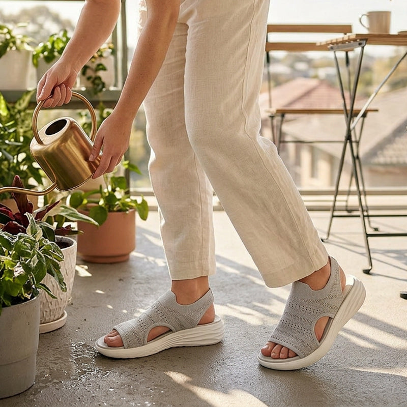 ZINA | Sandali Platform Traspiranti