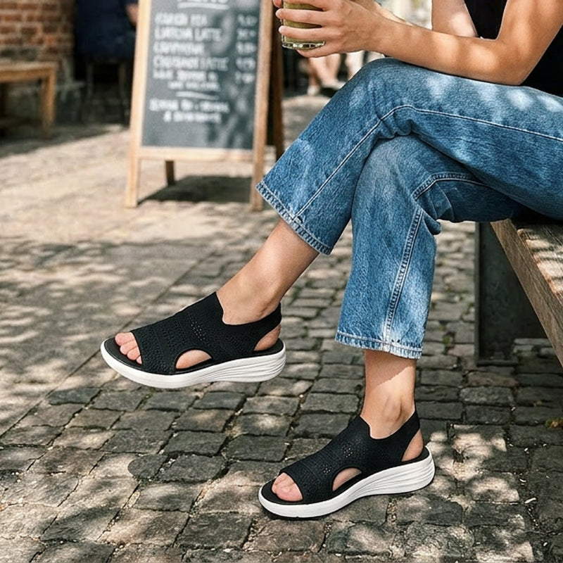 ZINA | Sandali Platform Traspiranti