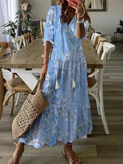 Luna | Abito Midi Boho